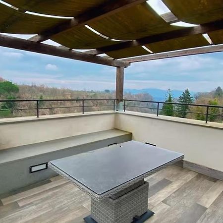 Epic Rooftop Terrace Overlooking Civita Valley Баньореджо Екстер'єр фото